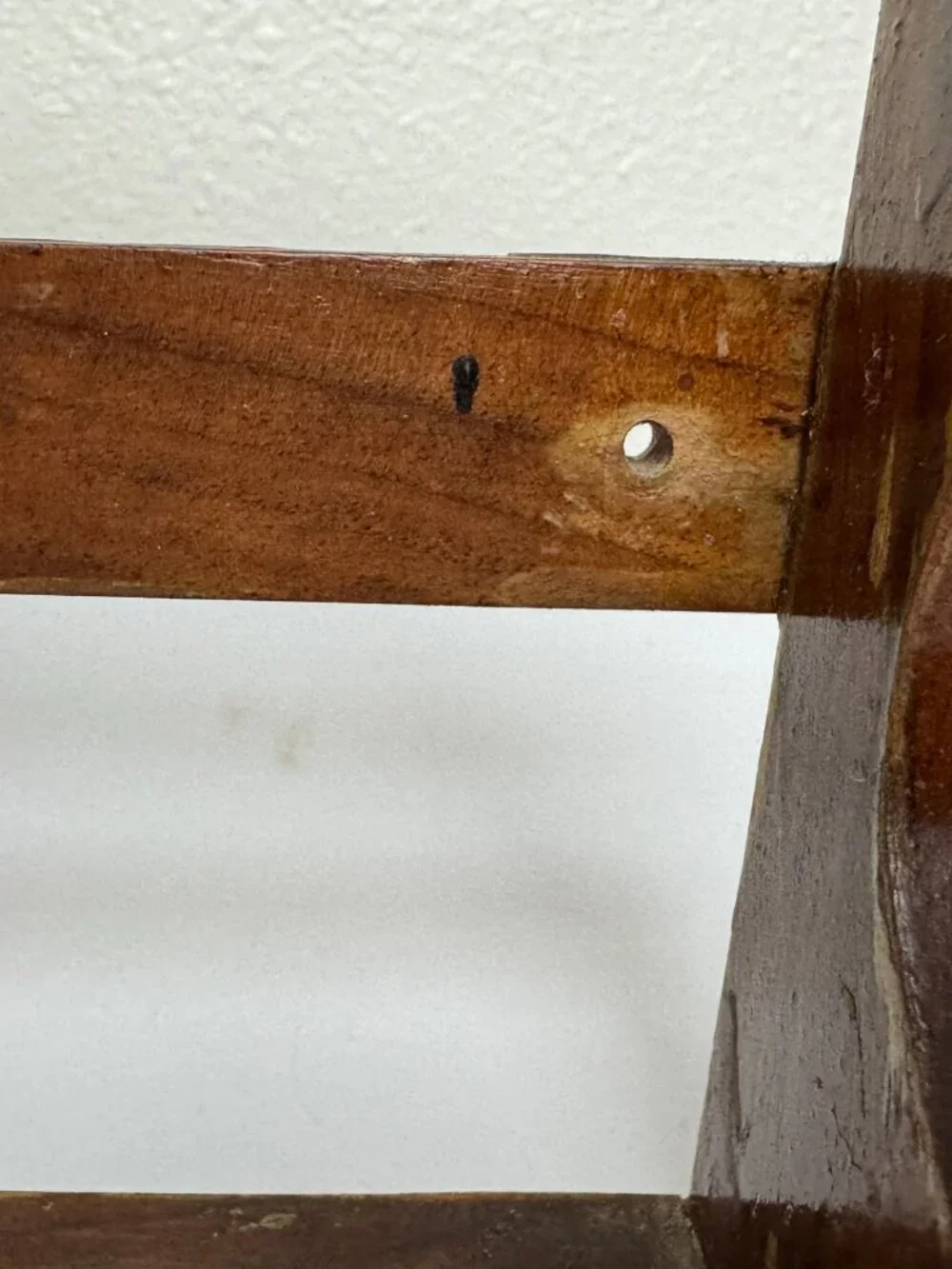 Vintage Wooden Shelf Spice Rack Display Shabby Chic Farmhouse Cottagecore